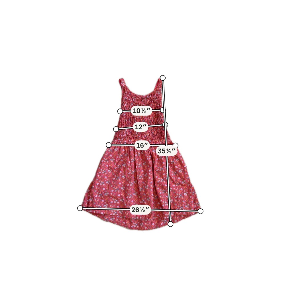 NWT Free People Petunia Mini Overall Dress Pink Poppy Combo Floral Smocked XS - Picture 15 of 15